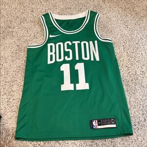 Nike Green Boston Jersey with White Accents